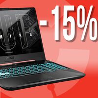 Mañana será tarde: MediaMarkt te deja este portátil gaming ASUS TUF F15 con RTX3050 y Windows 11 por 150 euros menos