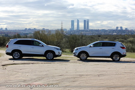 Kia Sorento y Kia Sportage