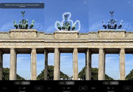 画像の任意の要素を背景に偽装するプロセス