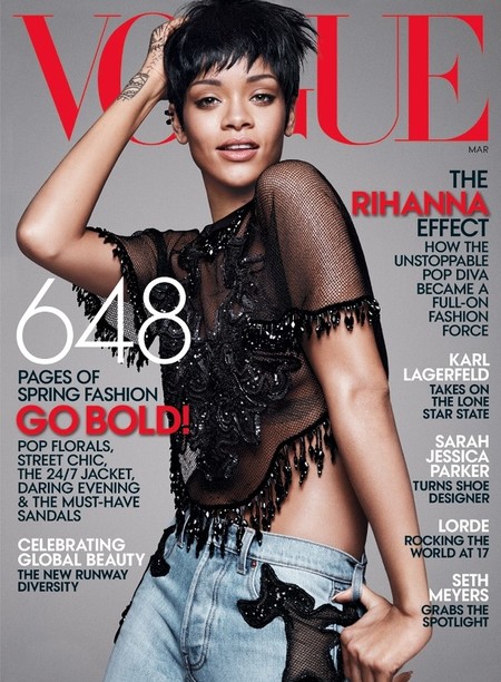 Rihanna se confiesa a la Vogue: ¿Quién dijo que ser guapa era fácil y poco sufrido?