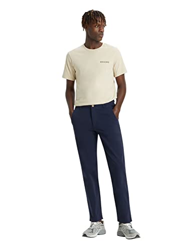 Dockers SMART 360 FLEX ALPHA SLIM, Pantalones para Hombre, Pembroke, 28W 32L