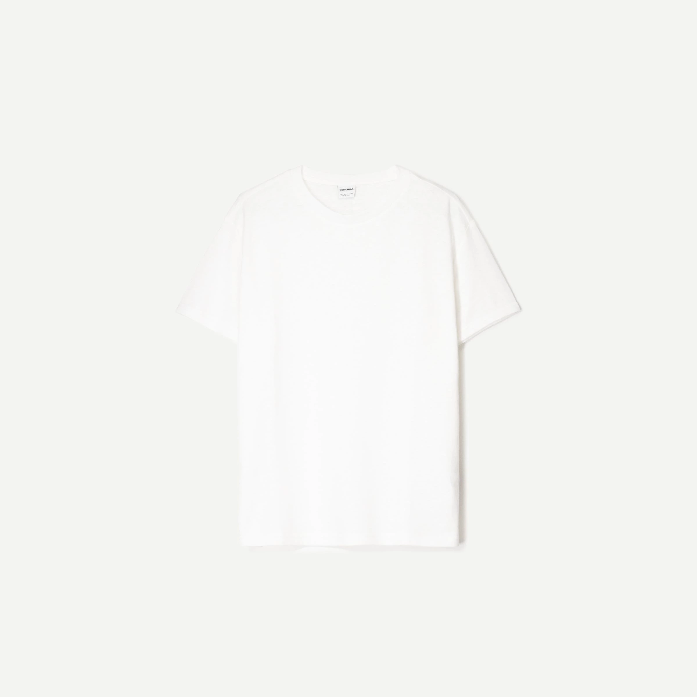  Camiseta manga corta slub effect 