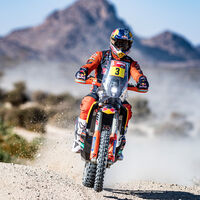 Toby Price se la devuelve a Honda ganando la tercera etapa del Dakar pero el líder de la general es Skyler Howes