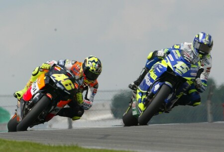 Rossi Gibernau Alemania Motogp 2003
