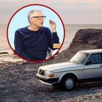 Bill Gates compró el que probablemente sea el coche blindado más lento de la historia: un ladrillo de Volvo a prueba de balas
