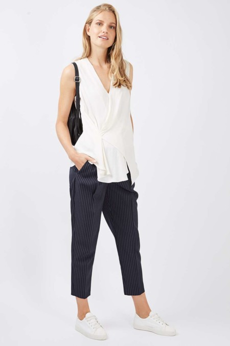 Look Con Zapatillas Pantalones Tobilleros Premama