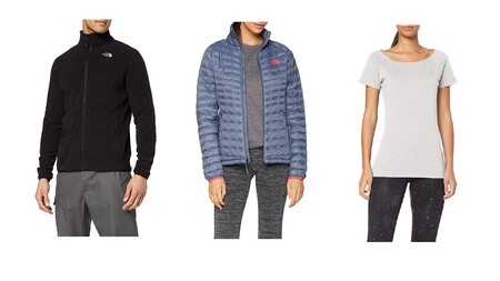 Ofertas en tallas sueltas de calzado y ropa deportiva The North Face en Amazon