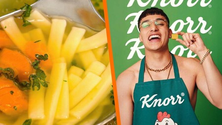 El Malilla tiene la receta perfecta para la sopa de fideo y caldo de pollo para las Malibabies