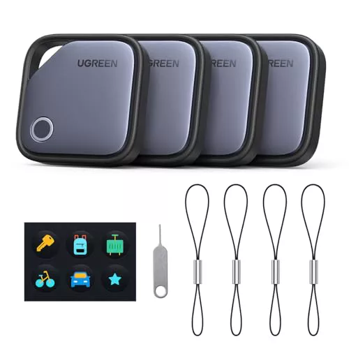UGREEN FineTrack Smart Finder Localizador Bluetooth SmartTag Tracker Soporte iOS 
