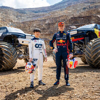 Yuki Tsunoda ha ganado al imbatible Max Verstappen, pero en un universo paralelo: el de los monster truck