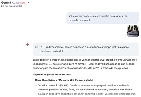 Gemini 2.0 Pro admite imágenes como entrada. La IA identifica perfectamente cada detalle