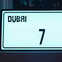 Alguien ha pagado 15 millones de dólares por una matrícula especial. Tenía que ser en Dubai