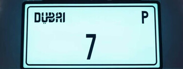 Alguien ha pagado 15 millones de dólares por una matrícula especial. Tenía que ser en Dubai