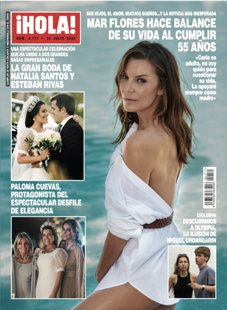 Olympia y Miguel, en portada de Hola