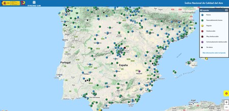La calidad del aire en tu casa hoy y mañana: así puedes saberla gracias a esta nueva web del Gobierno