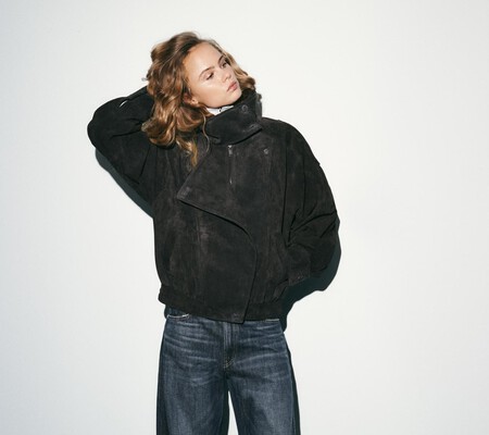 Zara Chaqueta Viral Biker Alternativa Clon