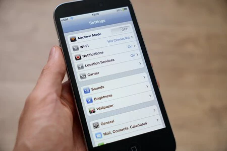 Ajustes Ios 4