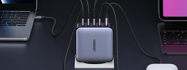 Odio tener cinco cargadores diferentes y más, de viaje. Por eso compré este: es barato y me permite cargarlo todo a la vez 