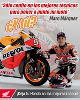 Honda celebra los Grandes Premios en España con descuento en las revisiones 