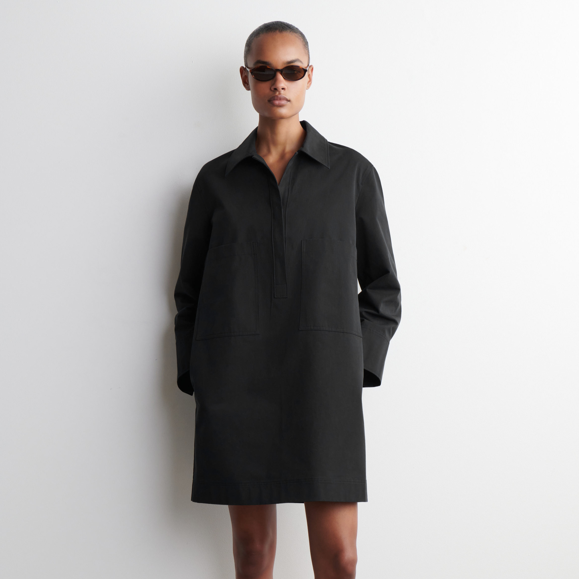 VESTIDO CAMISERO CORTO UTILITY