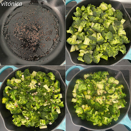 Brocoli Pasos