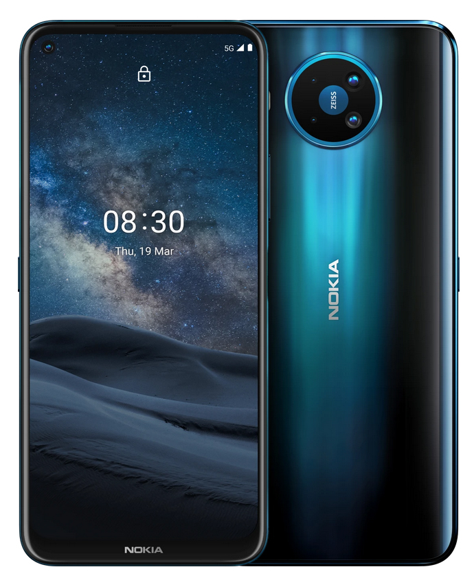Nokia 8.3 5G. Modelo 6 GB de RAM, 64 GB Almacenamiento, Dual SIM. Color Noche Polar.