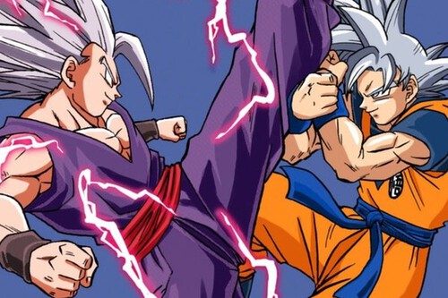 Goku Ultra Instinto Vs Gohan Beast Por Primera Vez A Color En Dragon Ball Super