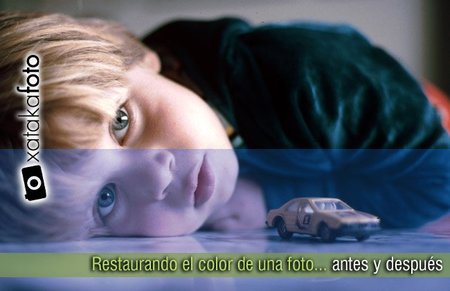 Restaurando el color de una foto... antes y después