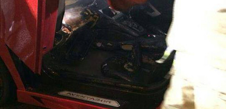 Vandalismo en Londres: incendian un Lamborghini Aventador Roadster