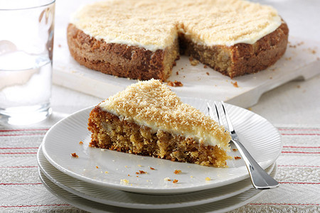 Receta de tarta de plátano