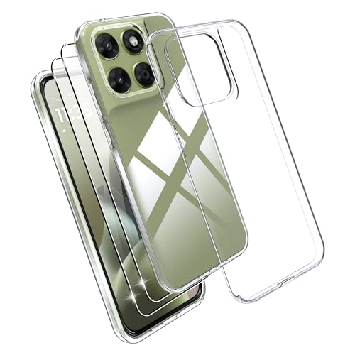 Effcotuo Funda para Motorola Moto  G77 5G Cover con 2 Piezas Protector de Pantalla 