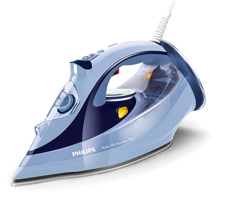 Por 55 euros podemos hacernos con la plancha de vapor Philips Azur Performer Plus GC4526/20 en Amazon
