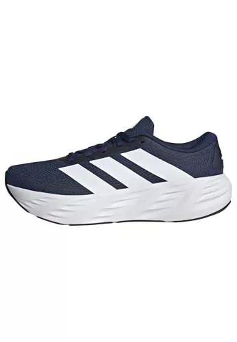 adidas Hombre Galaxy 8 Running Shoes, Dark Blue/FTWR White/Night Indigo, 42 2/3 EU