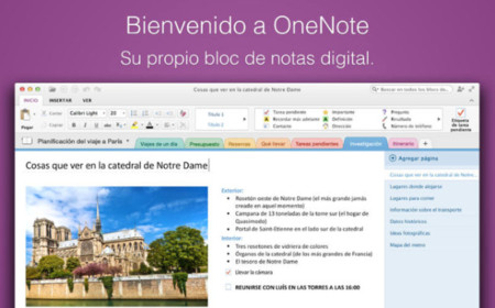 El nuevo OneNote de Microsoft para OS X ya es una realidad