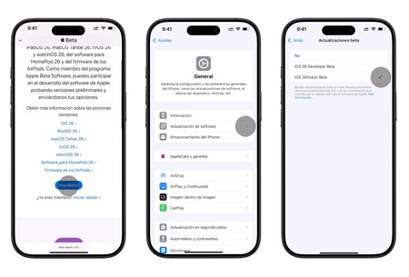 Beta Publica Ios 26