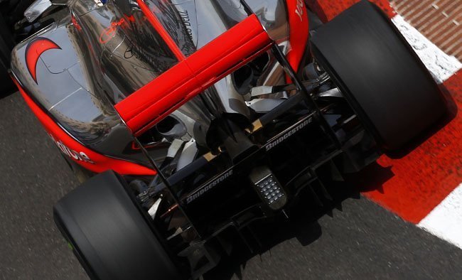 Alerón trasero McLaren GP de Mónaco