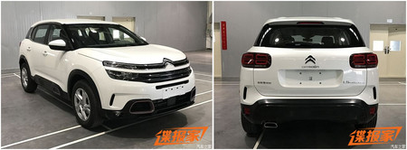 El Citroën C5 Aircross estará en el Salón de Shanghái, aunque ya se ha filtrado