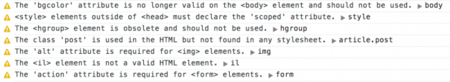 HTML Inspector, define tus propias reglas para validar código HTML