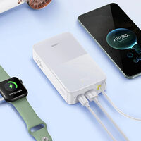 La powerbank buena, bonita y barata está de oferta en MediaMarkt: tiene 20.000 mAh y un cable retráctil 