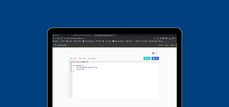 myCompiler es una web donde puedes practicar con 16 lenguajes de programación sin instalar nada