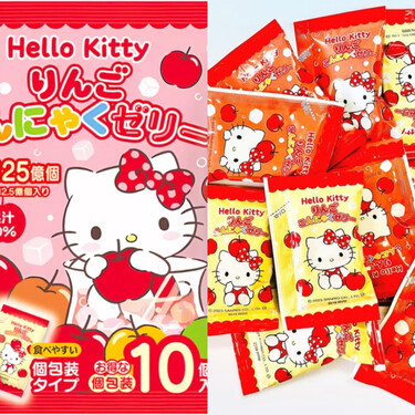 Alerta alimentaria por riesgo de asfixia en golosinas japonesas de gelatina Hello Kitty 