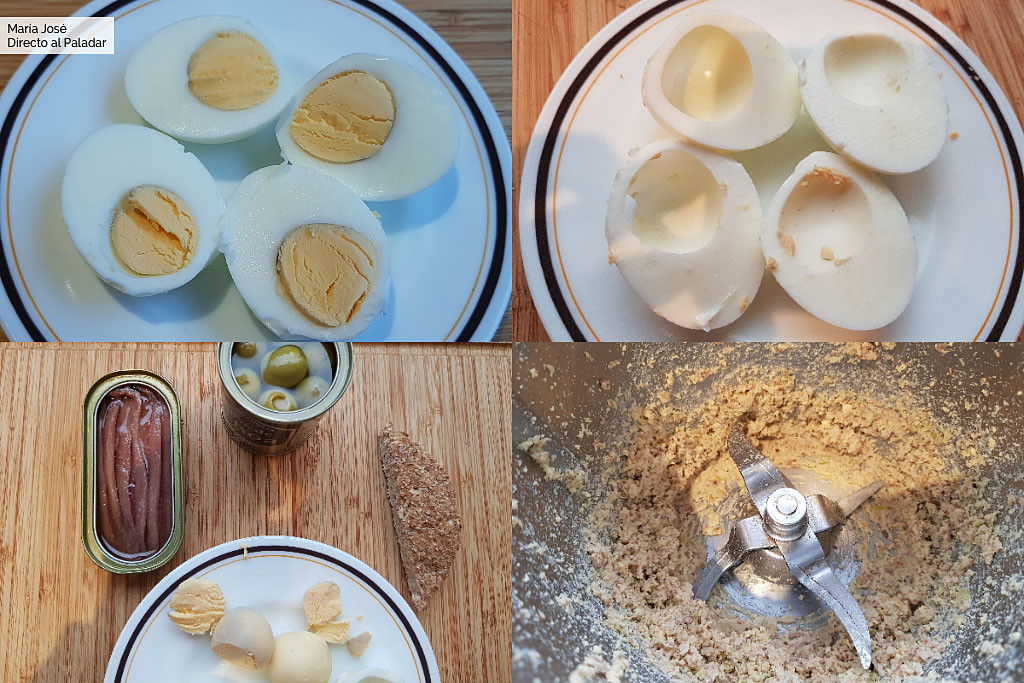 Huevos de vigilia. Receta de cocina fácil, sencilla y deliciosa