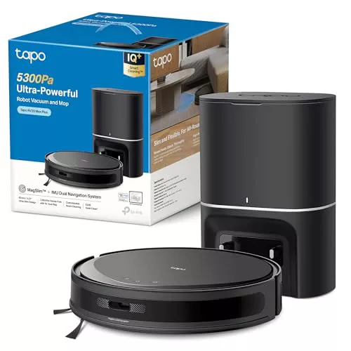 Tapo RV20 MAX Plus – Robot Aspirador y friegasuelos 4 en 1