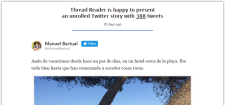 Si te confunden los hilos de Twitter, este bot organiza la historia por ti en una misma página