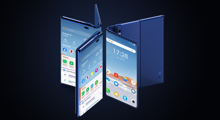 TCL Fold 'n Roll, o cómo juntar en un mismo teléfono los conceptos de móvil plegable y móvil enrollable