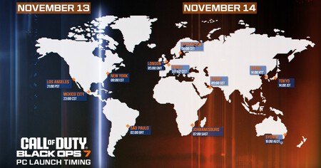 Hora Lanzamiento Black Ops 7
