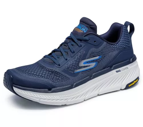 Skechers Men's MAX Cushioning Premier 2.0 Sneaker, Navy, 45 EU
