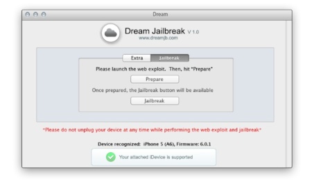 Dream Jailbreak, el supuesto jailbreak untethered de iOS 6 se deja ver. FAKE