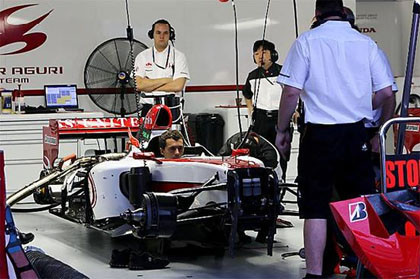 Super Aguri libres Australia