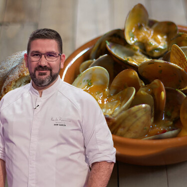 Dani García, chef, sobre la mejor receta de almejas a la marinera: “No uses fumet ni caldo, solo lo que hay dentro de la almeja. No necesitas más”